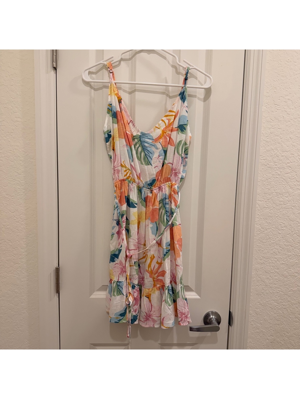 Hurley Tropical Floral Print Summer Dress Size Small